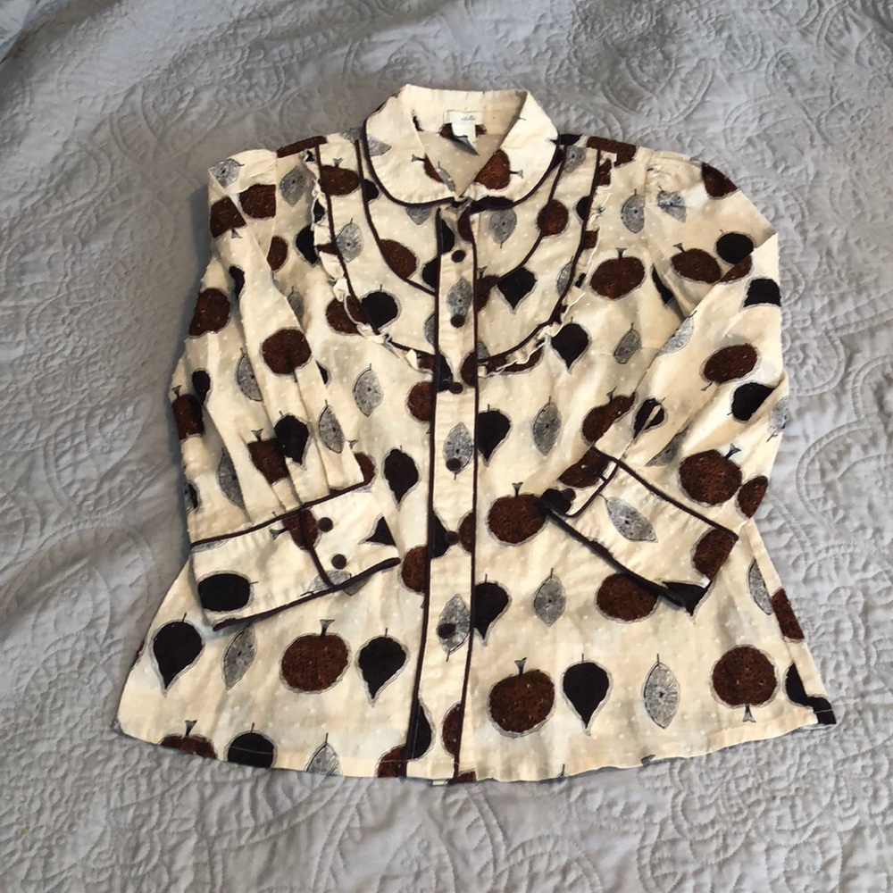 Anthropologie Odille Textured Shirt
